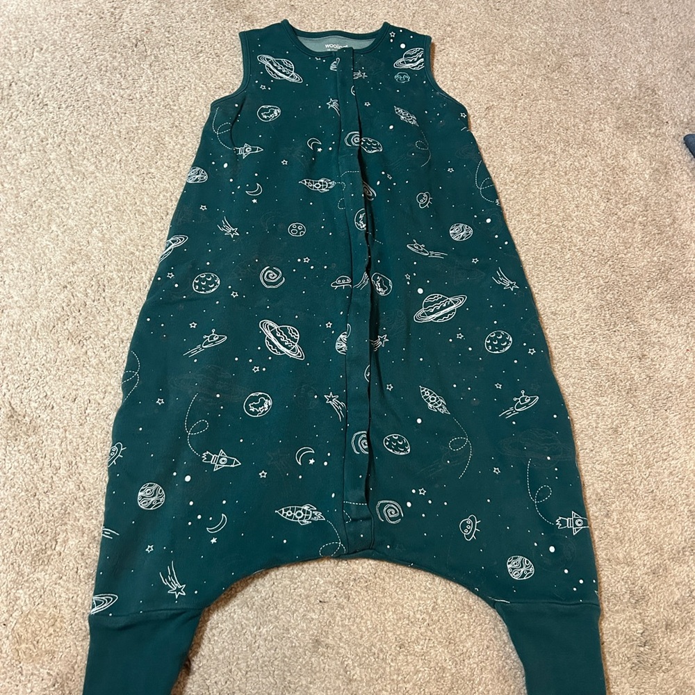 Woolino outer space sleep walker bag